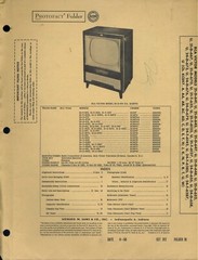 Sam’s Photofact Folders (7) for TVs See Description for detailed list PFAX18