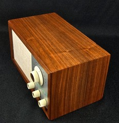 Restored! KLH Model Twenty One 21 Table Radio 60s Walnut Wood Kloss VTG Classic