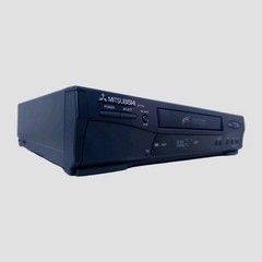 Mitsubishi HS-U446 VCR VHS Player • Tested Working • Pristine Condition