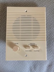 4″ Intercom Indoor Intercom Speaker Adobe White-Beige 5 Available, preowned