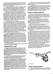 Turntable Owners Instruction Manual Fits NAD 5120 Semi-Automatic Belt-Drive