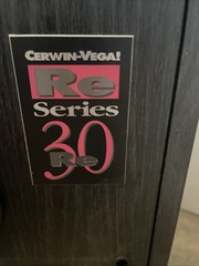 Vintage Cerwin Vega RE-30, Large 3-way Floor Speaker – Tested. Sell As Singles.