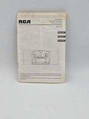 1PC Original RCA (RS22363) 3-Disc CD Stereo Audio System User Manual Genuine