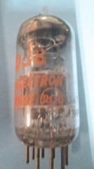 6DJ8 PAIR of RCA labelled NOS tubes. Made in Holland by AMPEREX.