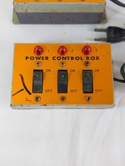 Vintage Lafayette Power Control Box Pair 99-80079 3-Switch 120V 2A Korea Made