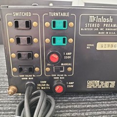 Mcintosh C29 Control Amplifier Used Japan