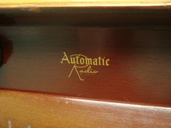 Vintage 1940’s Automatic Model TV-709, 7″ Table Top TV in Mahogany Cabinet
