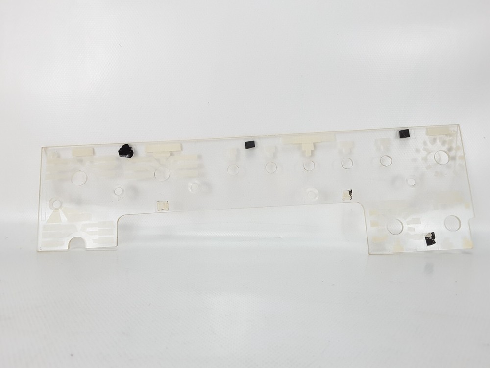 MCINTOSH C32 PREAMPLIER PARTS: PLASTIC FRONT PANEL