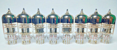 8 pcs NEW 6N3P-DR/ 6CC42/ ECC42 Reflector tubes Same Date 08.1977