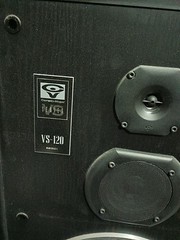 Cerwin Vega VS-120 12″ House Speakers WIth Rare Black Case Please read.