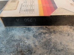Sony L-750 Beta Dynamicron Video Cassette Tape Factory Sealed New