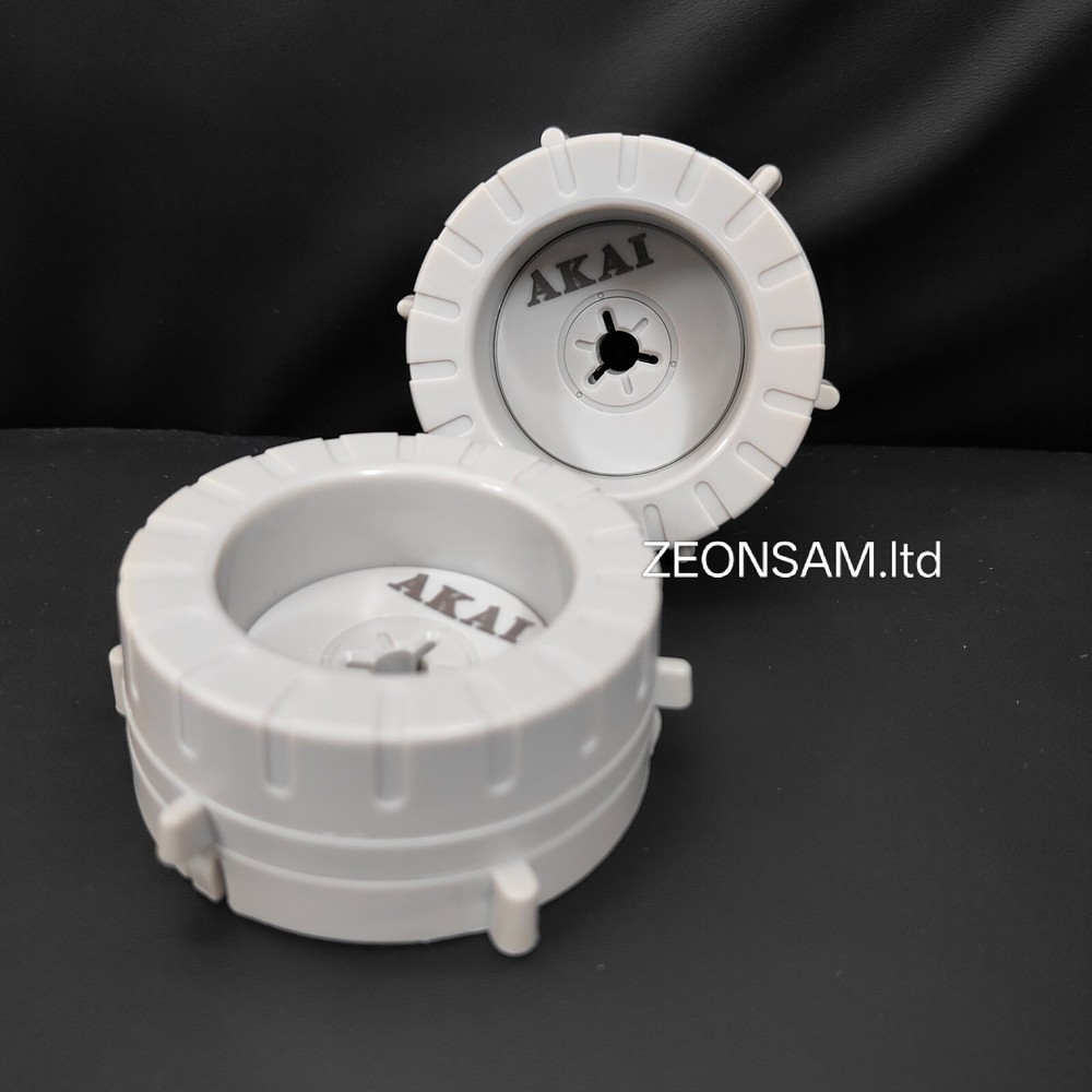 1 Pair AKAI Nab Hub Adapters For 1/4″ Open Reel To Reel tape recorder