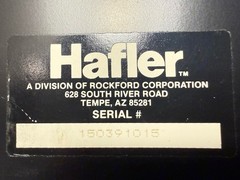 Hafler XL-280 Power Amplifier