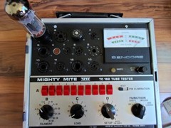 Mullard EL34 Matched Quad–Open Box–Tested Strong
