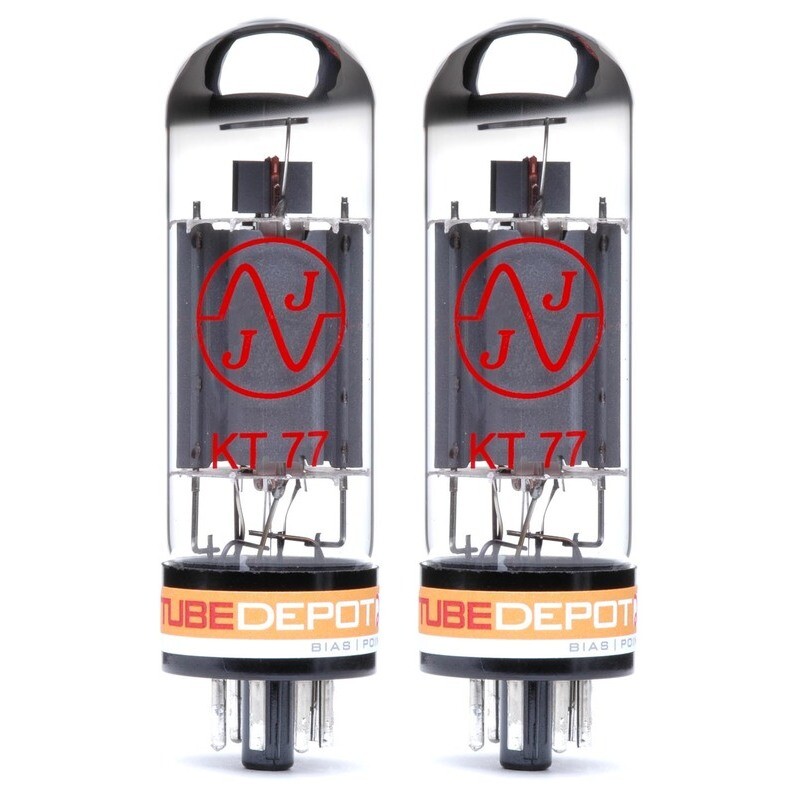 Pair of JJ KT77 Power Vacuum Tube