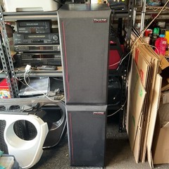 Vintage Cerwin Vega 200 SE Series Cabinet Speakers Made In USA 22” X 10.5” Works