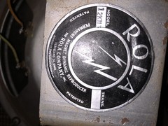 Vintage Kay tube Guitar Amplifier with Rola Speaker.