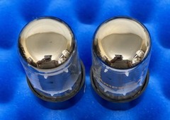 TWO Amperex 7591A Tubes / Amplitrex Tested / 90% Gm / Within 1% Gm Matched