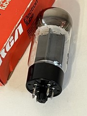 RCA 6L6GC Black Plate Vacuum Tube NOS New Old Stock