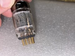Sylvania Gold Brand GB-5814A 5814 Gold Pin Vacuum Tubes Lot Of 5 Amplitrex Strg