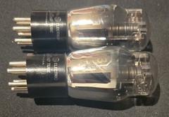 GE Type 43 Audio Power Output Tubes – New In Box – Matching Set NOS