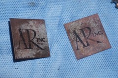 Acoustic Research AR-2A Tweeter Terminal Posts, Nuts And Speaker Grill Emblem