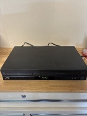 VCR/DVD COMBO JVC HR‑XVC14BU Player 4 Hi-Fi Stereo VCR No Remote Fully Serviced