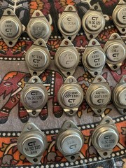 LOT of 35 Vintage Clevite Transistors