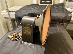 Antique audiophlie JENSEN TYPE D-7 Field Coil Speaker made in usa #0205