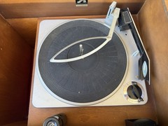 🍊Vintage 1964 MCM RCA Victor Stereo Record Player Console | Model 4FT44W WORKS!