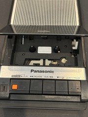 Panasonic Portable Cassette Tape Recorder RQ-2735 SlimLine – WORKS