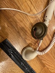 1967 United States Telephone Company heavy Rotary Phone MODEL US 4 – JAPAN