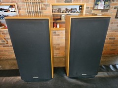 **USA MADE** Vintage Technics SB-CR77 3-Way Floor Speakers Pair 200W 8ohm