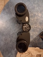 Vintage Sears&Roebuck 7×25 Compact GKA. CF-0079 WW2 Veterans Pair 525 At 1000yds