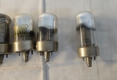 Lot of 11 Old Radio Vacuum Tubes UNTESTED UNKNOWN Condition