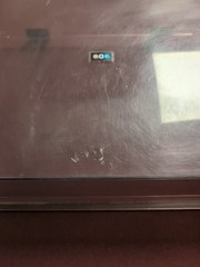 BIC Stereo Turntable Original Dust Cover & Hinges Tinted Unknown Model Vintage