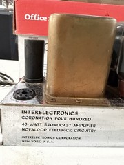 Interelectronics Coronation Four Hundred Tube Mono Block Power Amp W Consolette