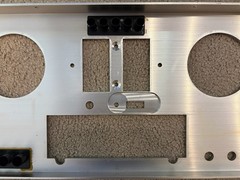 * OEM PART * PIONEER RT-701 REEL TO REEL TAPE RECORDER FACEPLATE PART