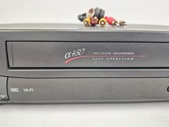 Mitsubishi HS-U446 VHS Hi-Fi 4 Head VCR Tested Working RCA Inputs No Remote
