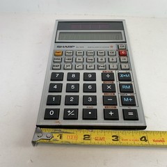 Sharp EL-525 Solar Cell Scientific Calculator Tested Working Vintage Japan