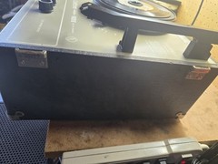 TESTED Califone 1420K Record Player Portable Vinyl Turntable. See Video