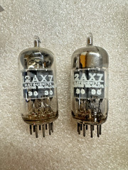 Matsushita Electric Co. 12AX7 Matching Pair Preamp Tubes ‘Mullard Japan’ 3G