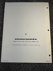 Marantz Model 2220B Stereophonic Receiver Service Manual *Original*
