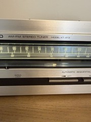Vintage Kenwood KT-413 AM FM Stereo Tuner Audiophile Receiver Tested Working