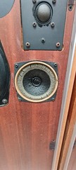 Vintage IMF TLS-50 Speakers Working. some Issues Please see pics/video England
