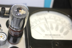 1 GE 5881 6L6 Tube – Maxi Power II & 539B Tested at 115++% Broken Guide Pin