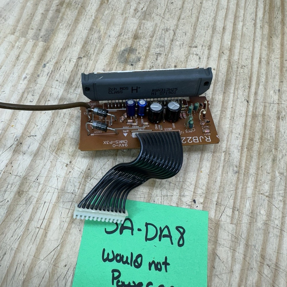 Technics SA-DA8 SA-DA10 Parts READ DESC – 2 Channel MOS RSN313H25 Board