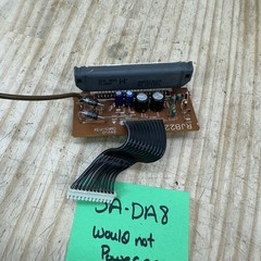 Technics SA-DA8 SA-DA10 Parts READ DESC – 2 Channel MOS RSN313H25 Board