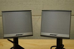 Vintage Set Bose Companion 3 Series II Speakers Multimedia Computer RCA Plug