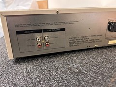 Vintage AIWA AD-3250H Stereo Cassette Deck 3250 Tape Metal Timer Standby System
